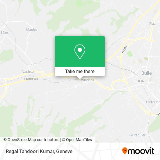 Regal Tandoori Kumar map