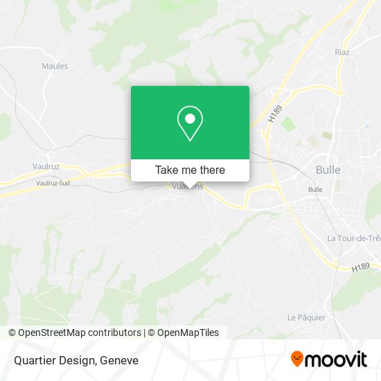Quartier Design map