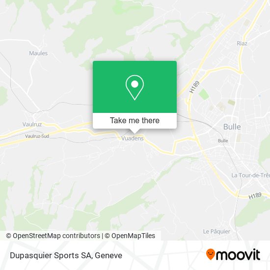 Dupasquier Sports SA map