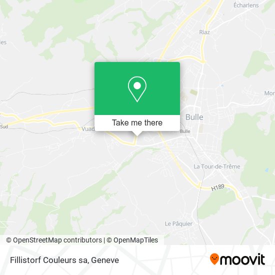 Fillistorf Couleurs sa map