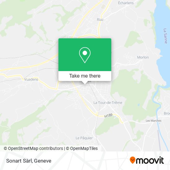 Sonart Sàrl map