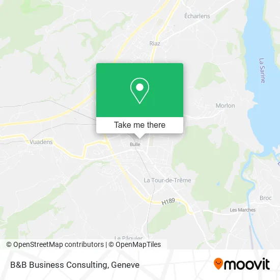 B&B Business Consulting map