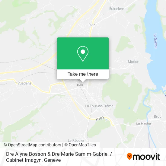 Dre Alyne Bosson & Dre Marie Samim-Gabriel / Cabinet Imagyn map