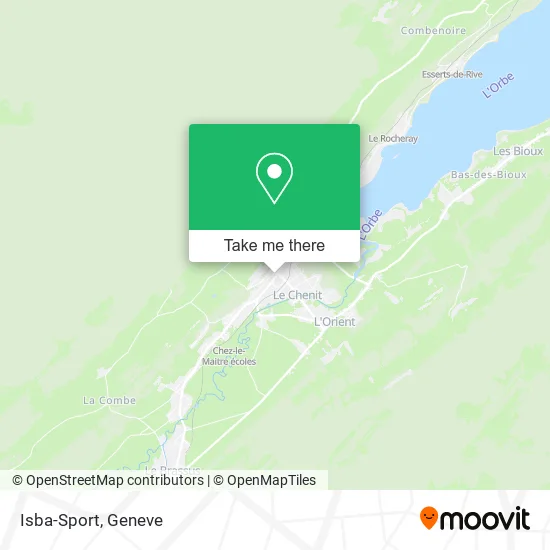 Isba-Sport map