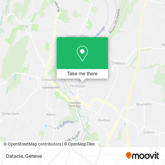 Datacie map