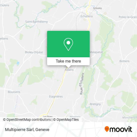 Multipierre Sàrl map