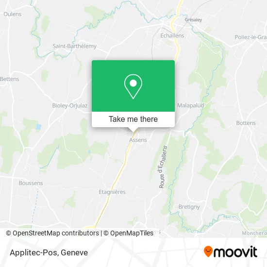Applitec-Pos map