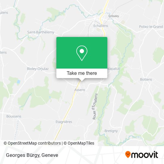Georges Bürgy map