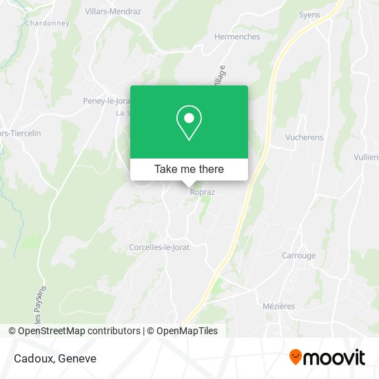 Cadoux map
