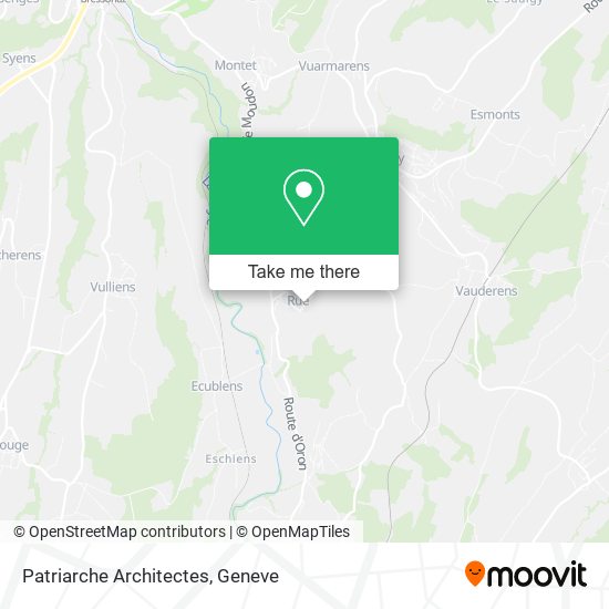 Patriarche Architectes map