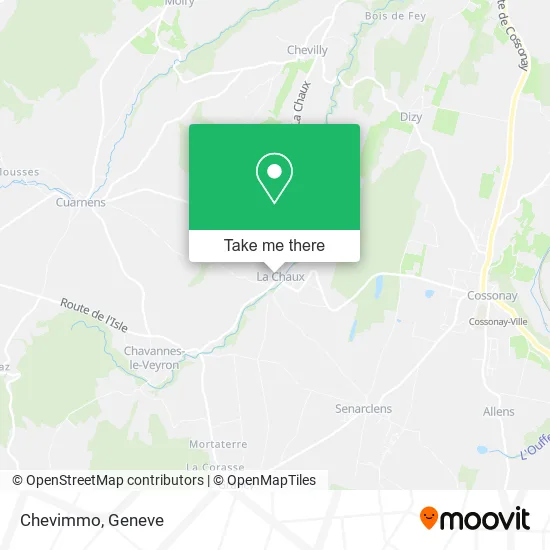 Chevimmo map
