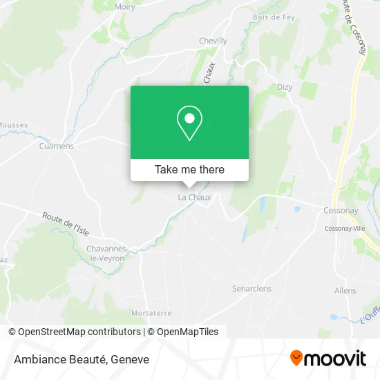 Ambiance Beauté map