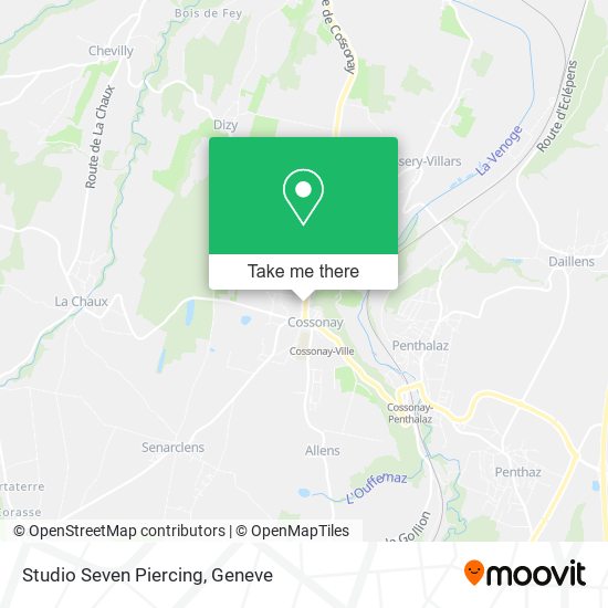 Studio Seven Piercing map