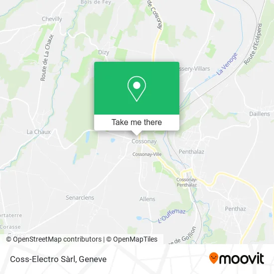 Coss-Electro Sàrl map
