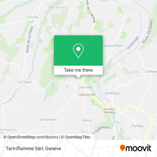 Tartriflamme Sàrl map