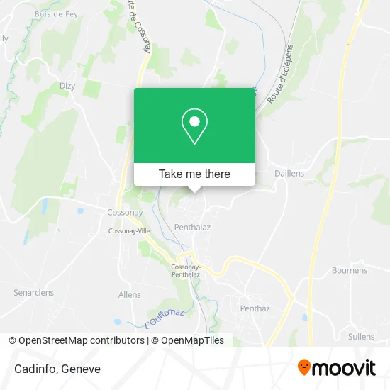 Cadinfo map