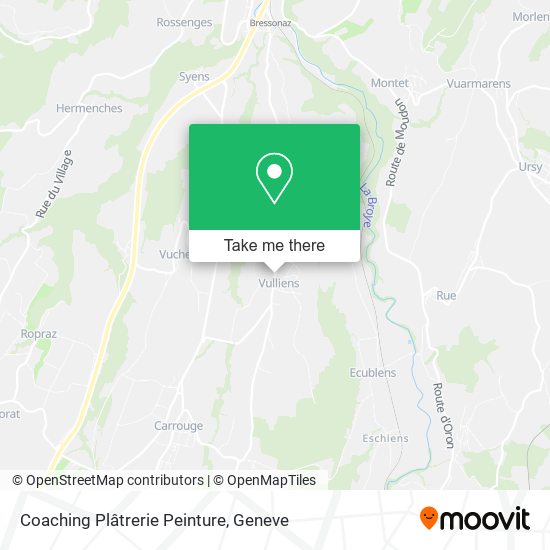Coaching Plâtrerie Peinture map