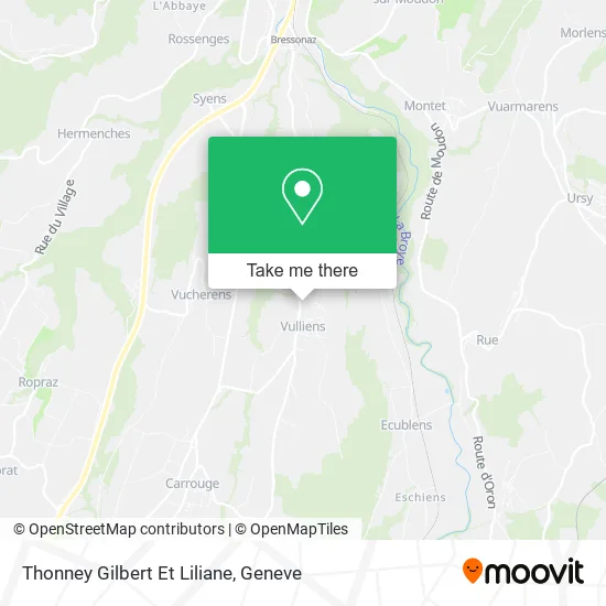 Thonney Gilbert Et Liliane map