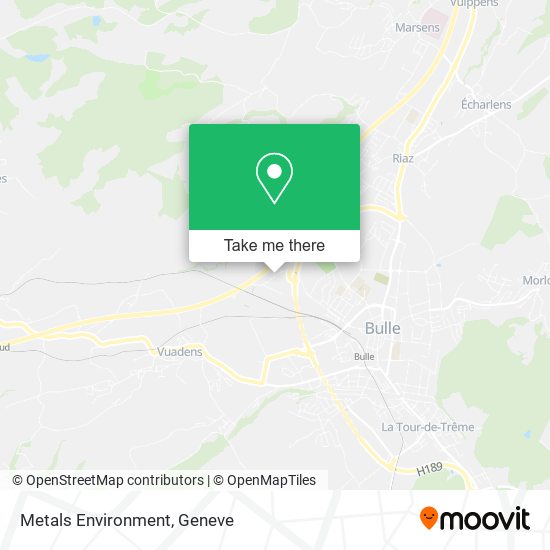 Metals Environment map