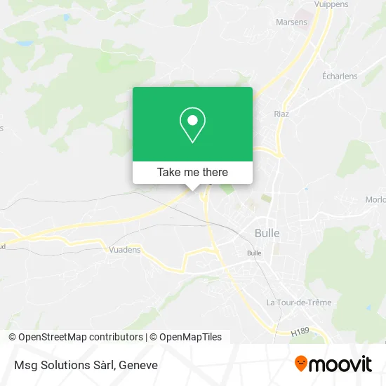 Msg Solutions Sàrl map