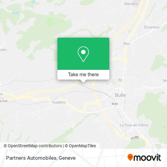 Partners Automobiles map