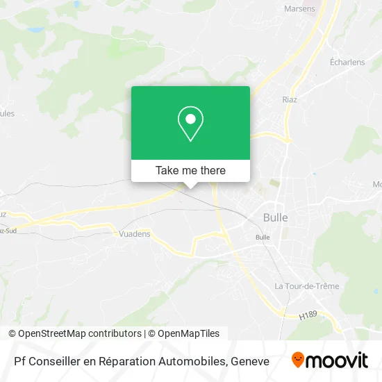 Pf Conseiller en Réparation Automobiles map