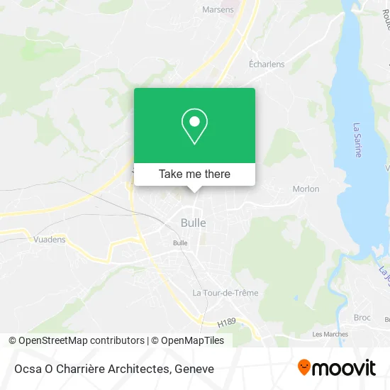 Ocsa O Charrière Architectes map