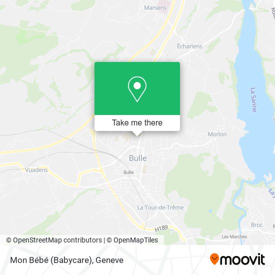 Mon Bébé (Babycare) map