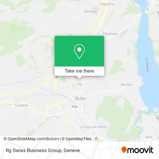 Rg Swiss Business Group map