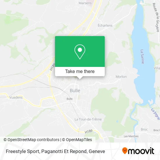 Freestyle Sport, Paganotti Et Repond map