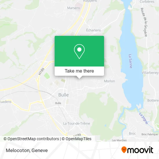 Melocoton map