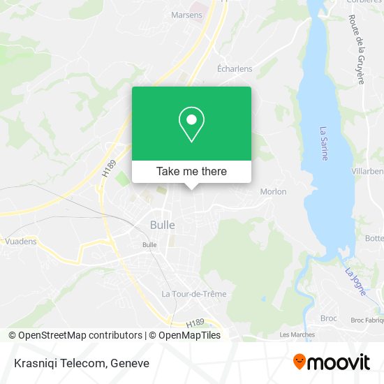 Krasniqi Telecom map