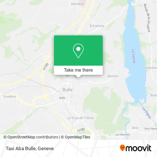 Taxi Aba Bulle plan