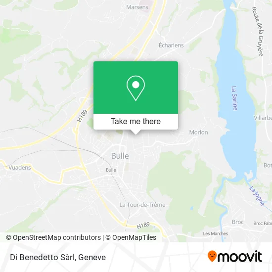 Di Benedetto Sàrl map