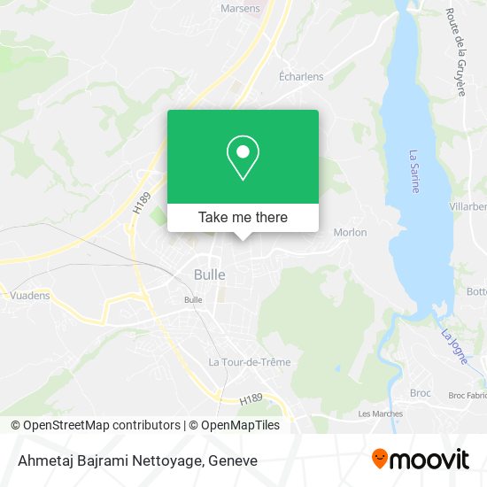 Ahmetaj Bajrami Nettoyage map