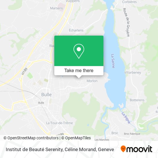 Institut de Beauté Serenity, Céline Morand map