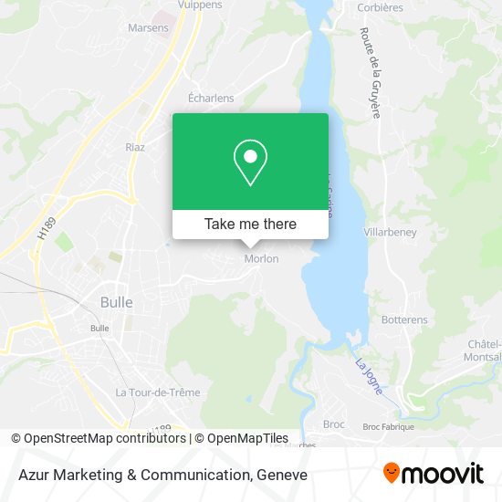 Azur Marketing & Communication map