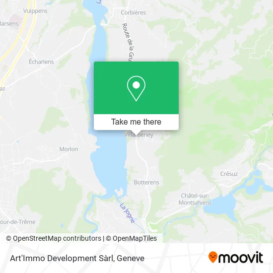 Art'Immo Development Sàrl map