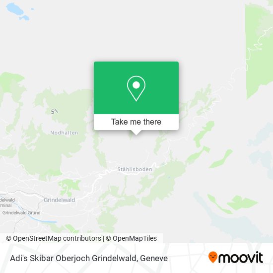 Adi's Skibar Oberjoch Grindelwald map