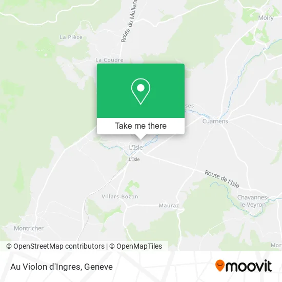 Au Violon d'Ingres map
