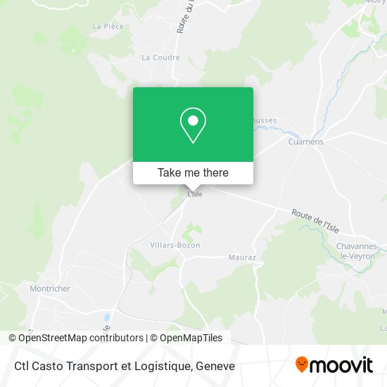 Ctl Casto Transport et Logistique map