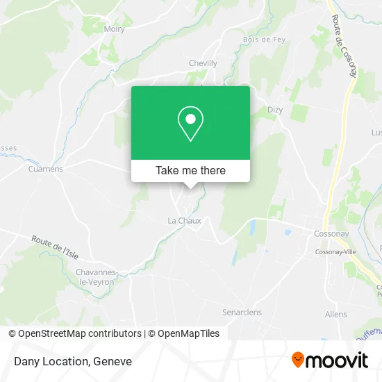 Dany Location map