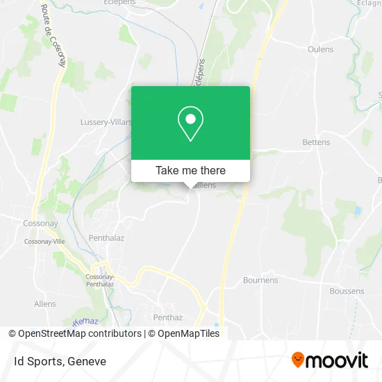 Id Sports map