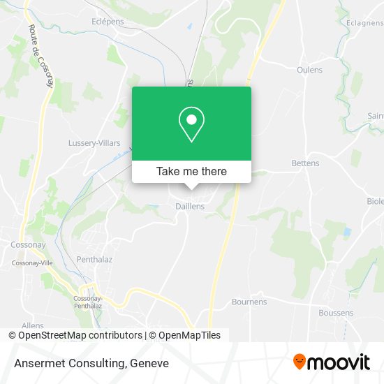 Ansermet Consulting map
