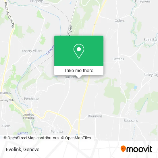 Evolink map