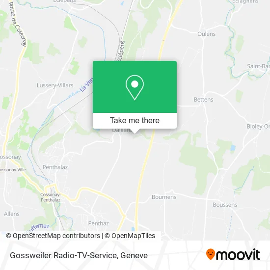 Gossweiler Radio-TV-Service map