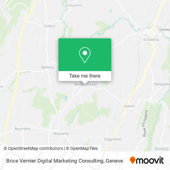 Brice Vernier Digital Marketing Consulting map