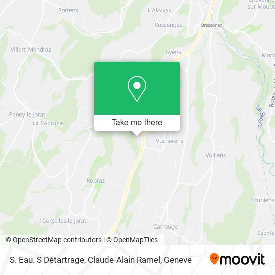 S. Eau. S Détartrage, Claude-Alain Ramel map