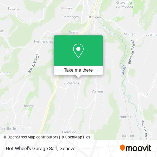 Hot Wheel's Garage Sàrl map