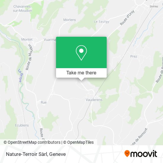 Nature-Terroir Sàrl map